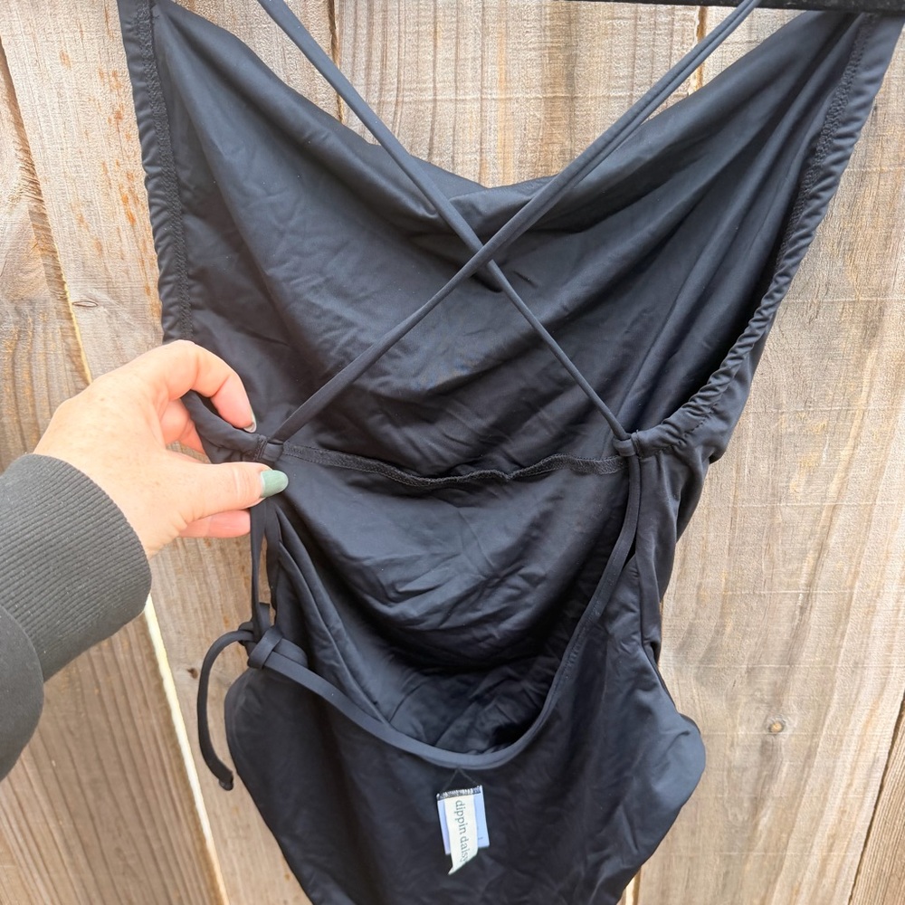 Dippin' Daisy's Black Swimwear One Piece Size Small - Picture 2 of 6